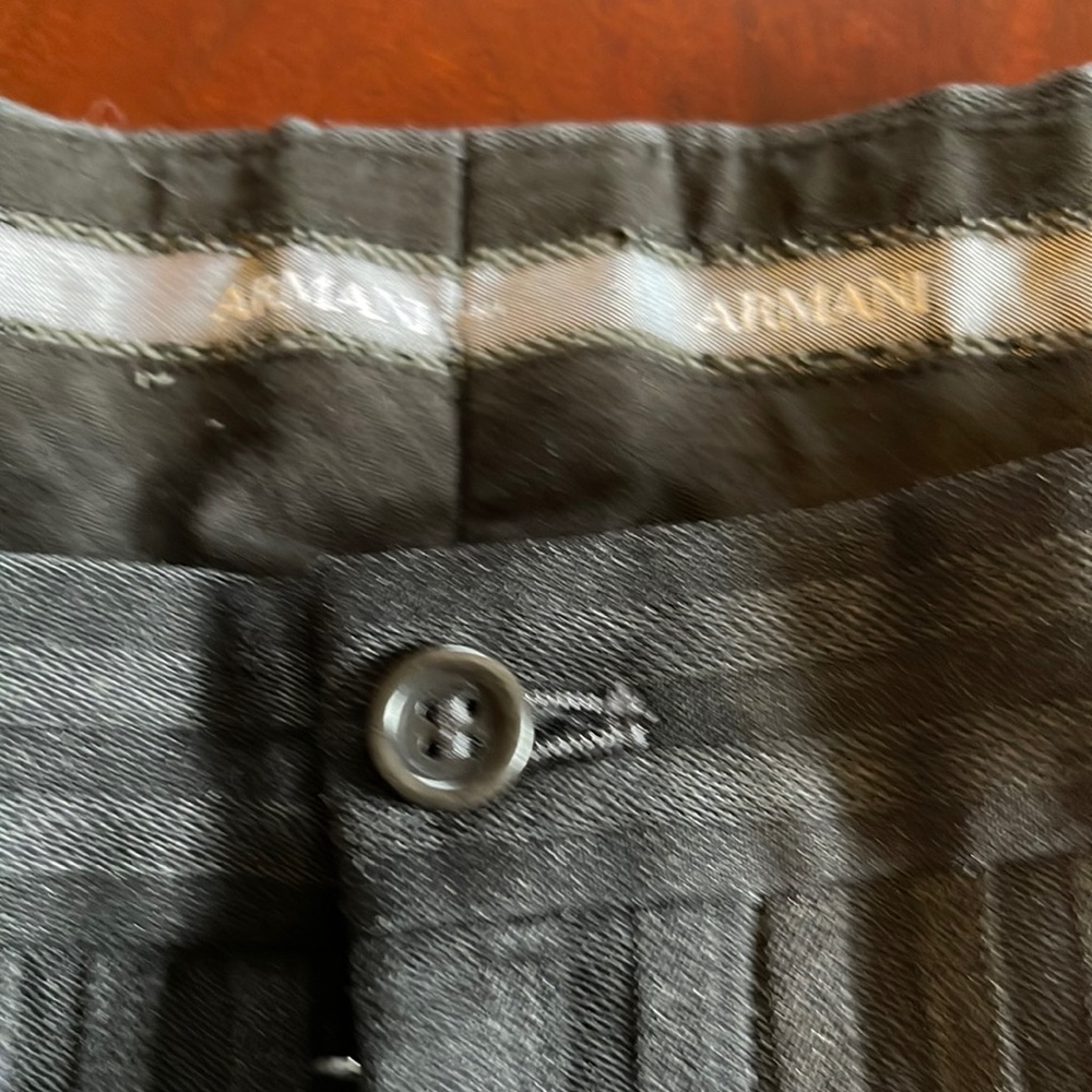 Armani Collezioni 33x32 tailored Mens Dress Pants